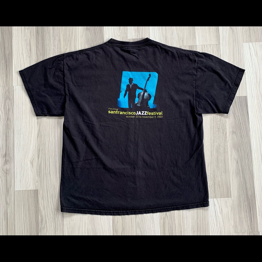 Vtg 2003 San Francisco Jazz Music Festival TShirt